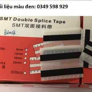 Băng dính nối liệu SMT màu đen 8mm