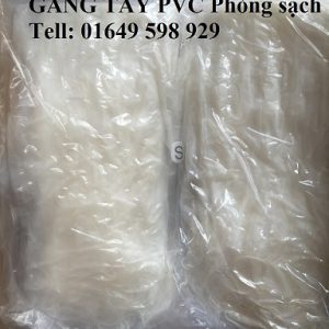 Găng tay PVC không bột